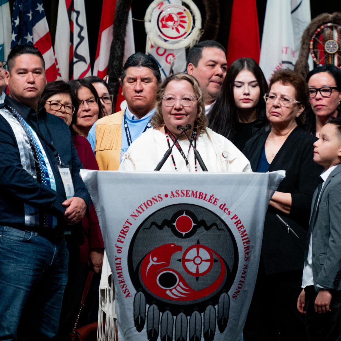 Cindy Woodhouse paints self-portrait of unifying force as AFN's new national chief